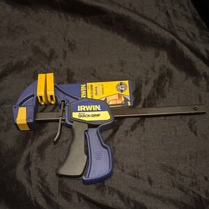 Irwin Quick-Grip Blue and Yellow Clamp